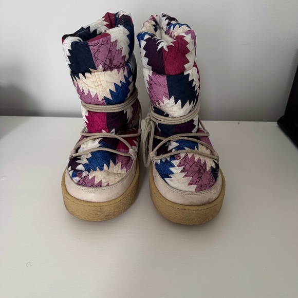 Isabel Marant Shoes - Isabel Marant Zimlee Quilted Snow Boots (Size FR 36)